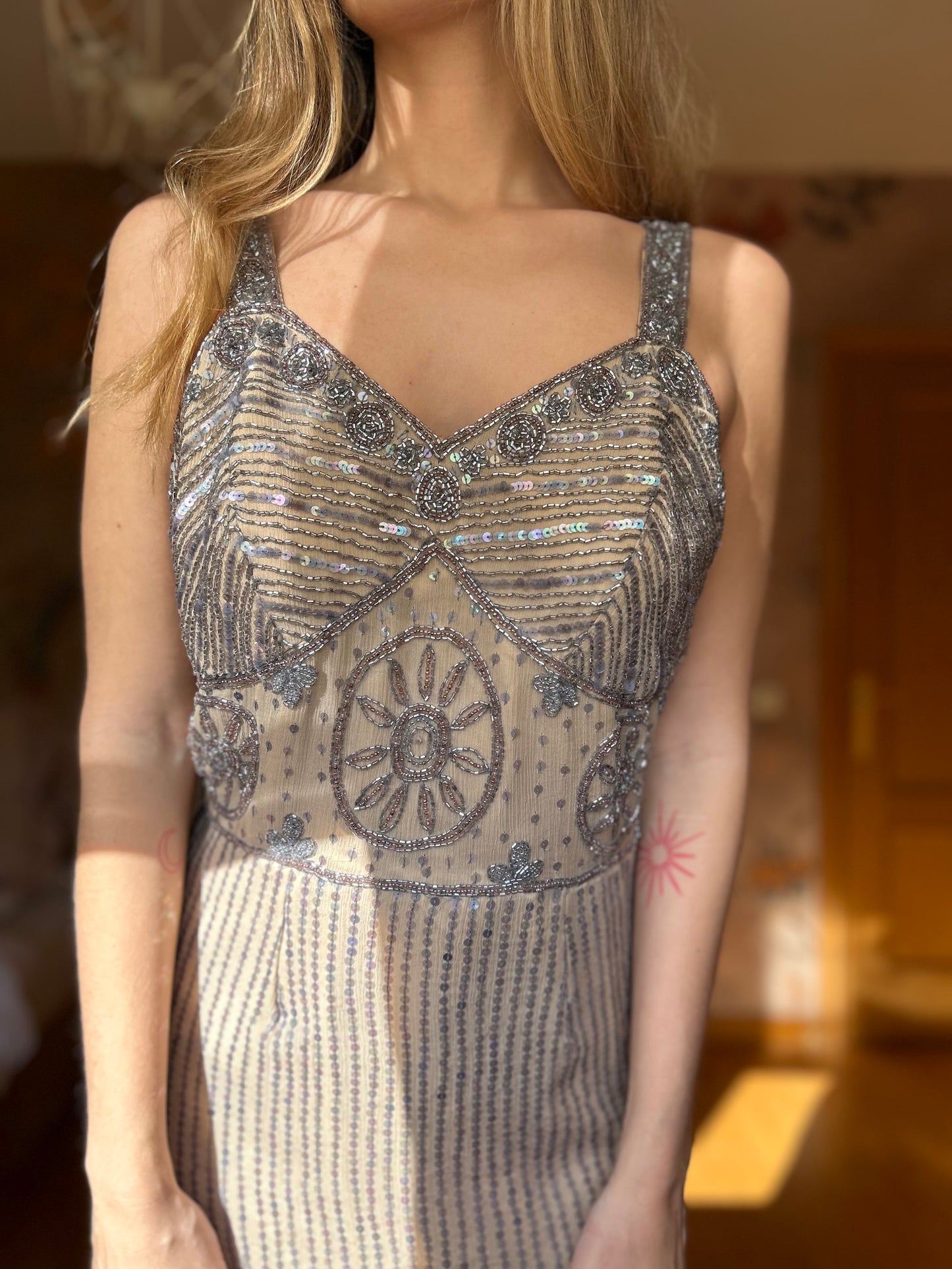 “Los Cabellos Son de Oro” Dress