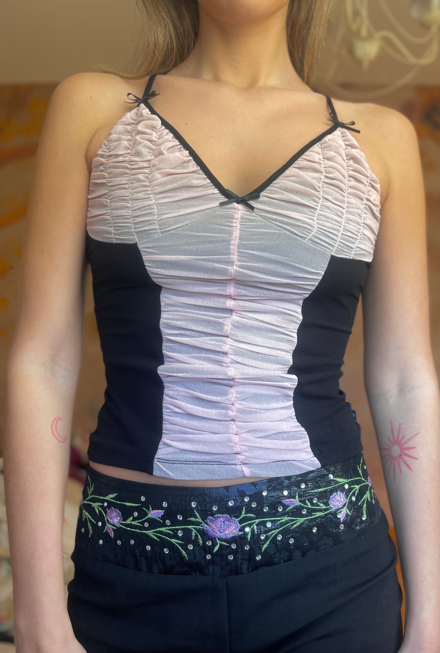 “Purple Snowflakes” Top